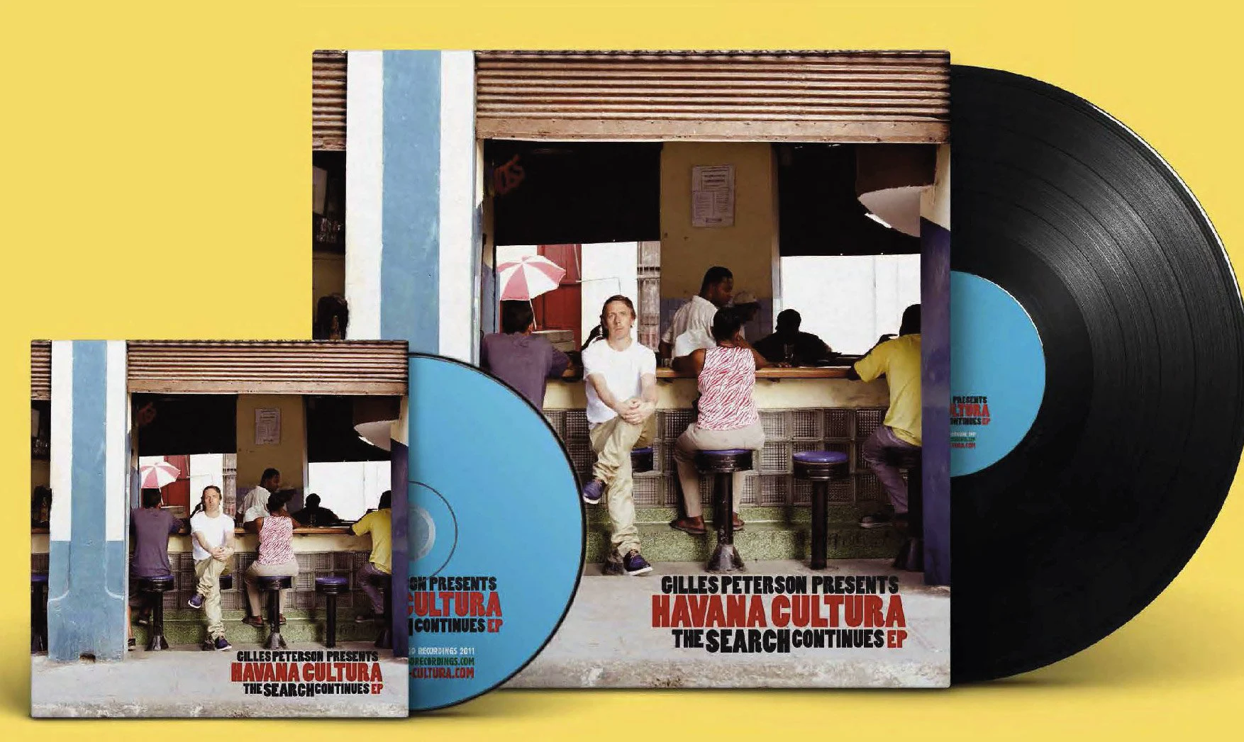 Gilles Peterson Presents Havana Cultura The Search Continues album artwork.