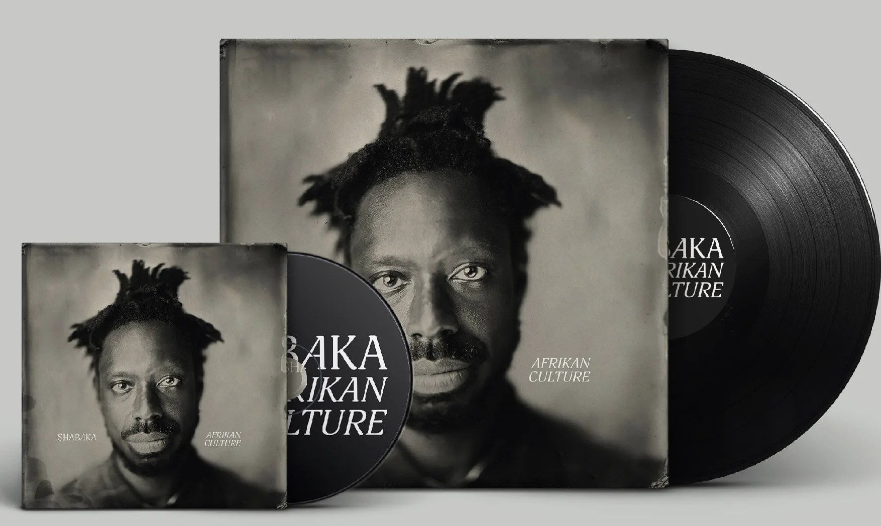Afrikan Culture vinyl record cover.