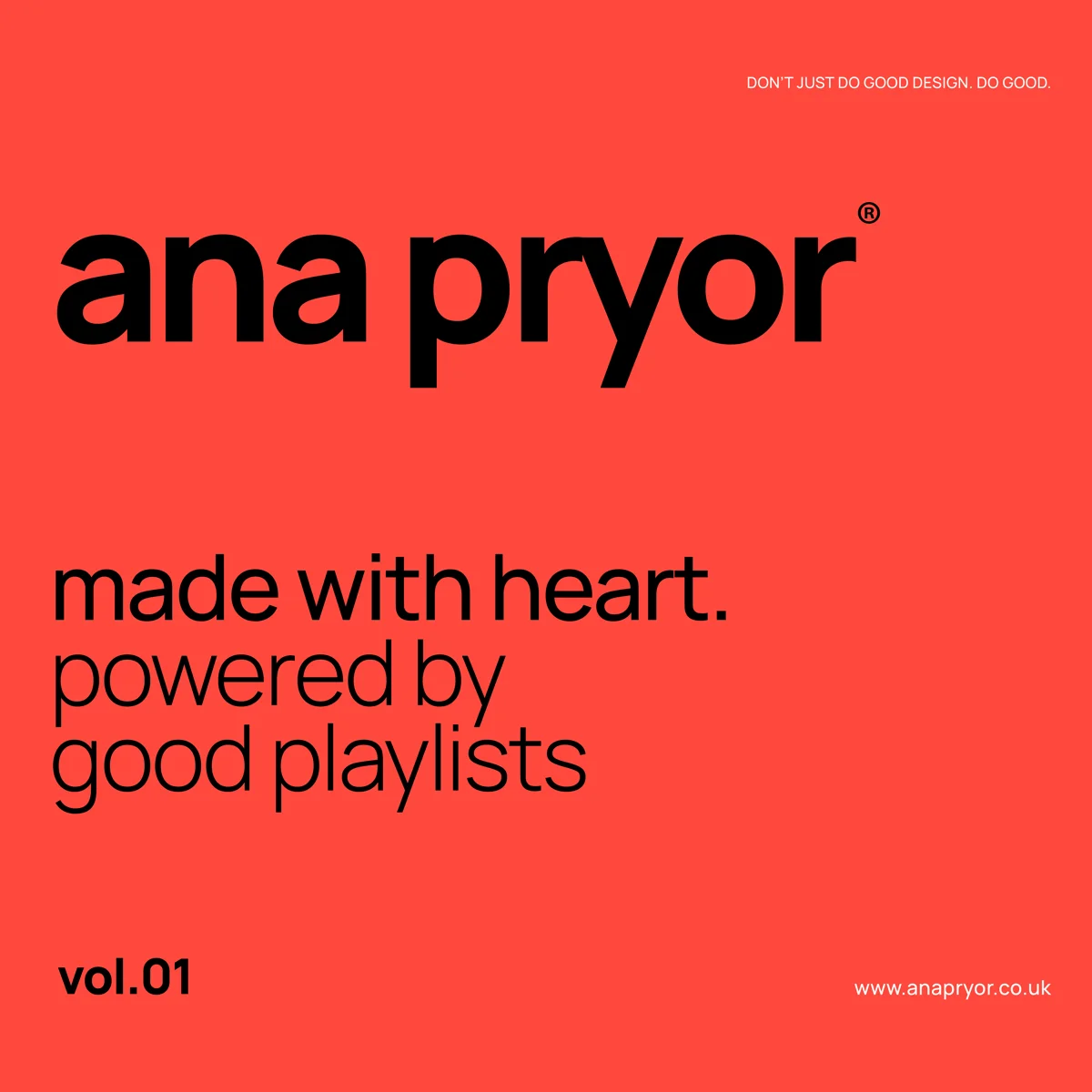 Ana Pryor Studio playlist artwork